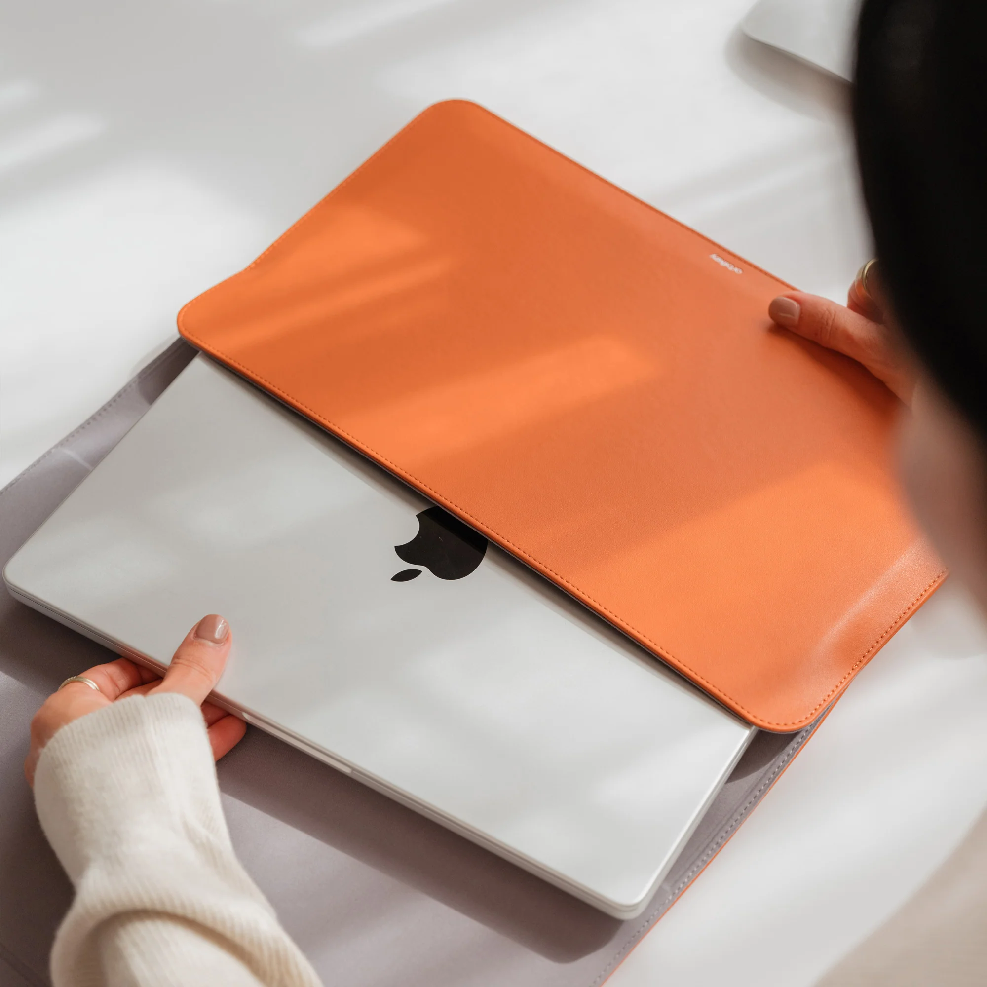 Hybrid Laptop Sleeve - Terracotta - Image 14